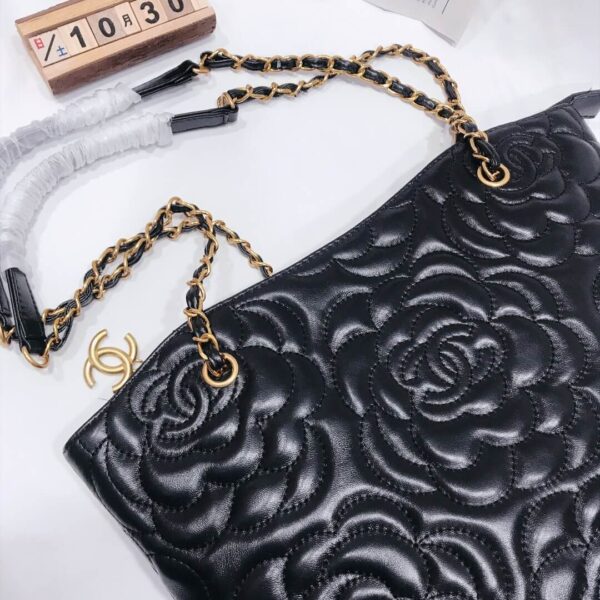 [REP 1:1] Chanel New Style Camelia genuine leather shoulder crossbody bag luxury Bag  For Women, Women's Bags 32cm
