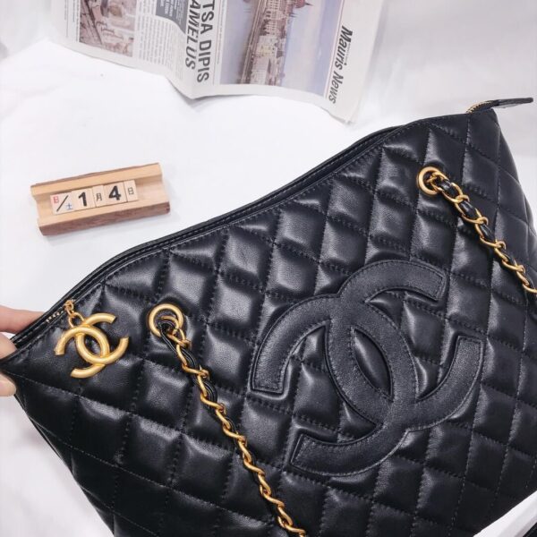 [REP 1:1] Chanel CF2 Series Sheep Leather Tote Bag luxury Bag  For Women, Women's Bags 32cm
