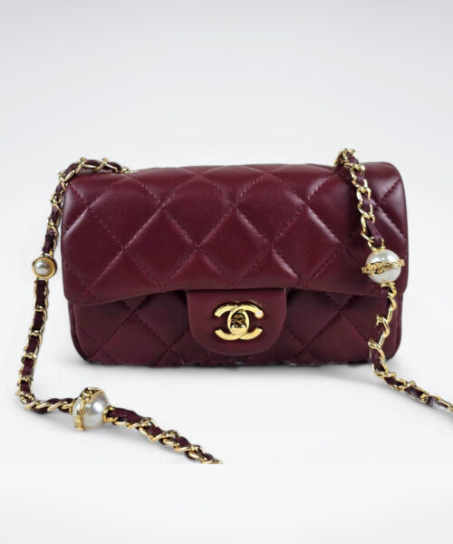 [REP 1:1] Chanel Mini Love Flap Bag Red luxury Bag For Women, Women’s Bags 20cm