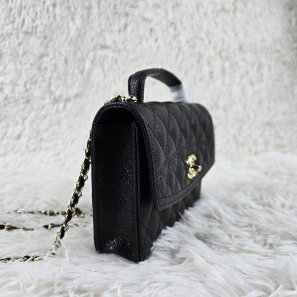 [REP 1:1] Chanel Balo Woc Black luxury Bag  For Women, Women's Bags 18cm