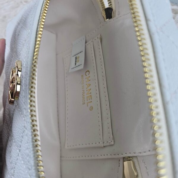 [REP 1:1] Chanel Mini Exquisite small chain clutch bag White luxury Bag  For Women, Women's Bags 19.5 cm