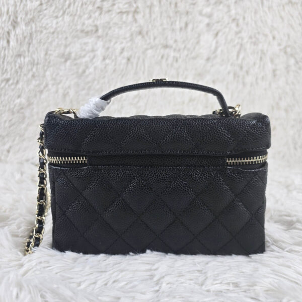 [REP 1:1] Chanel Mini Exquisite small chain clutch bag Black luxury Bag  For Women, Women's Bags 19.5 cm
