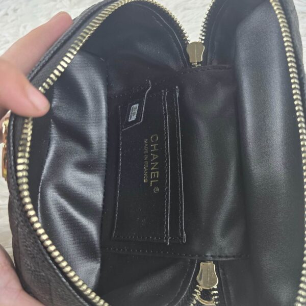 [REP 1:1] Chanel Mini Exquisite small chain clutch bag Black luxury Bag  For Women, Women's Bags 19.5 cm