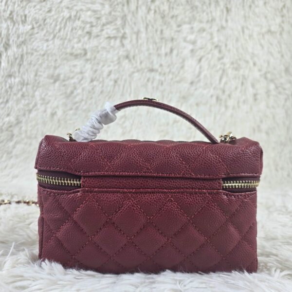 [REP 1:1] Chanel Mini Exquisite small chain clutch bag Red luxury Bag  For Women, Women's Bags 19.5 cm