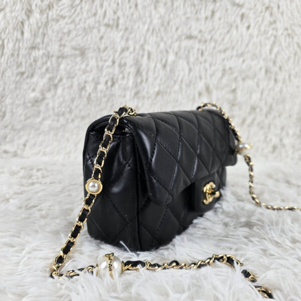 [REP 1:1] Chanel Mini Love Flap Bag Black luxury Bag For Women, Women’s Bags 20cm