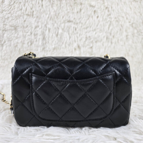 [REP 1:1] Chanel Mini Love Flap Bag Black luxury Bag For Women, Women’s Bags 20cm