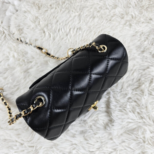 [REP 1:1] Chanel Mini Love Flap Bag Black luxury Bag For Women, Women’s Bags 20cm