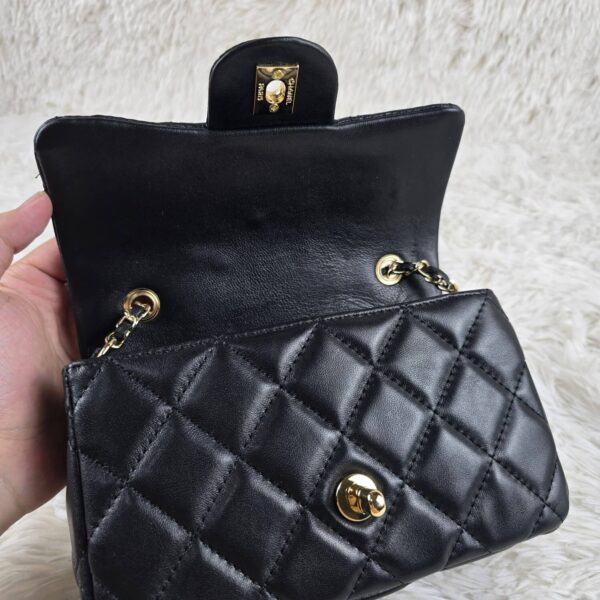 [REP 1:1] Chanel Mini Love Flap Bag Black luxury Bag For Women, Women’s Bags 20cm
