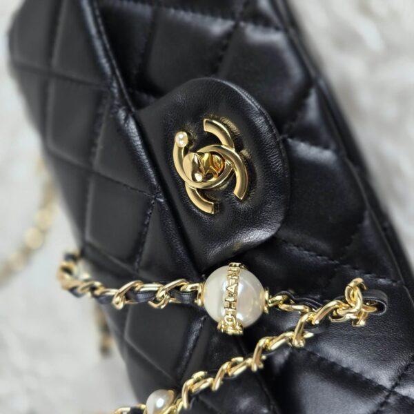 [REP 1:1] Chanel Mini Love Flap Bag Black luxury Bag For Women, Women’s Bags 20cm
