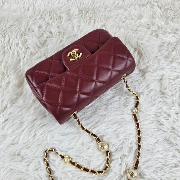 [REP 1:1] Chanel Mini Love Flap Bag Red luxury Bag For Women, Women’s Bags 20cm