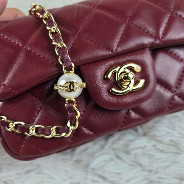 [REP 1:1] Chanel Mini Love Flap Bag Red luxury Bag For Women, Women’s Bags 20cm