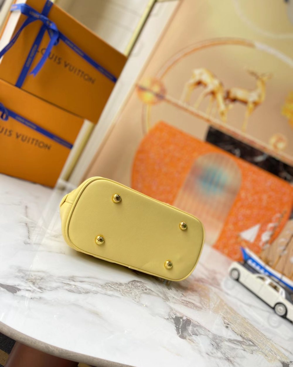 1:1 Replica Louis Vuitton LV Alma BB Bubblegram Leather Luxury Bag For Women M59821 - 9.6in/25cm