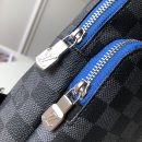 1:1 Replica Louis Vuitton LV Avenue Slingbag NM Damier Graphite Canvas Blue Unique Bag For Men N40008 - 12.2in/31cm