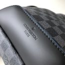 1:1 Replica Louis Vuitton LV Avenue Slingbag NM Damier Graphite Canvas Blue Unique Bag For Men N40008 - 12.2in/31cm