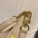 1:1 Replica Louis Vuitton LV Bagatelle  Bicolor Monogram Empreinte Leather Luxury Bag For Women M46113 - 22cm/8.7in