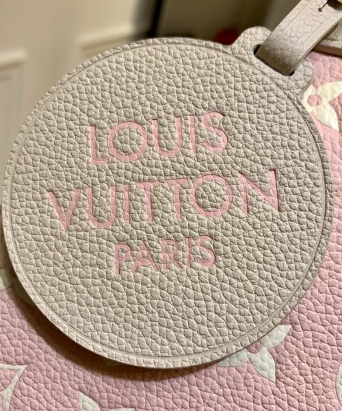 1:1 Replica Louis Vuitton LV Bagatelle  Bicolor Monogram Empreinte Leather Luxury Bag For Women M46113 - 22cm/8.7in