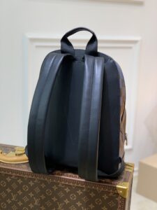 1:1 Replica Louis Vuitton LV Campus Backpack Damier Infini 3D Navy Blue / Black Unique For Men N50021 - 39cm