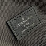 1:1 Replica Louis Vuitton LV Campus Backpack Damier Infini 3D Navy Blue / Black Unique For Men N50021 - 39cm