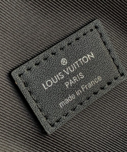 1:1 Replica Louis Vuitton LV Campus Backpack Damier Infini 3D Navy Blue / Black Unique For Men N50021 - 39cm
