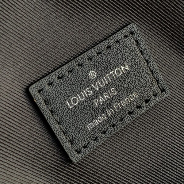 1:1 Replica Louis Vuitton LV Campus Backpack Damier Infini 3D Navy Blue / Black Unique For Men N50021 - 39cm