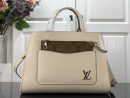 1:1 Replica Louis Vuitton LV Marelle Tote MM Epi Leather Black/Brown/Blue/Beige Luxurious Bag For Women M59954 - 11.8in/30cm