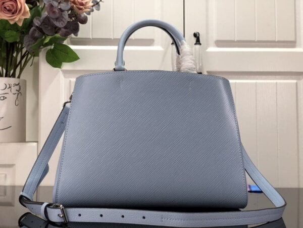 1:1 Replica Louis Vuitton LV Marelle Tote MM Epi Leather Black/Brown/Blue/Beige Luxurious Bag For Women M59954 - 11.8in/30cm