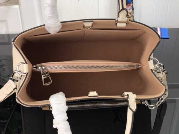 1:1 Replica Louis Vuitton LV Marelle Tote MM Epi Leather Black/Brown/Blue/Beige Luxurious Bag For Women M59954 - 11.8in/30cm