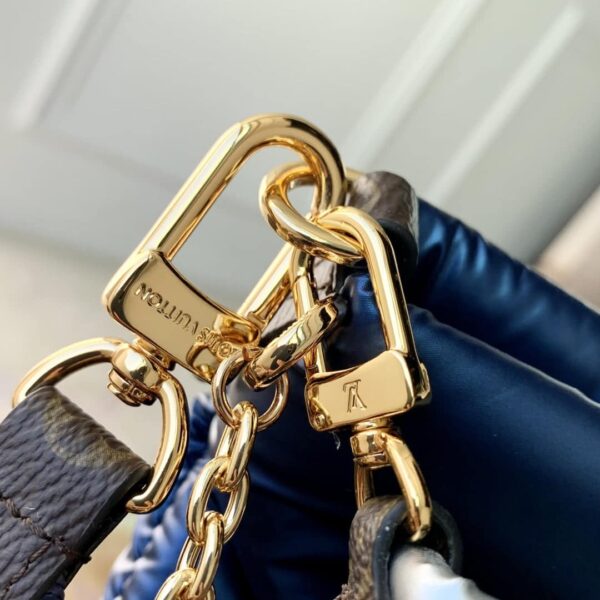 1:1 Replica Louis Vuitton LV Maxi Multi Pochette Accessoires Sliver/ Light Pink Unique Bag For Women‎ 13.4n/34cm M21057
