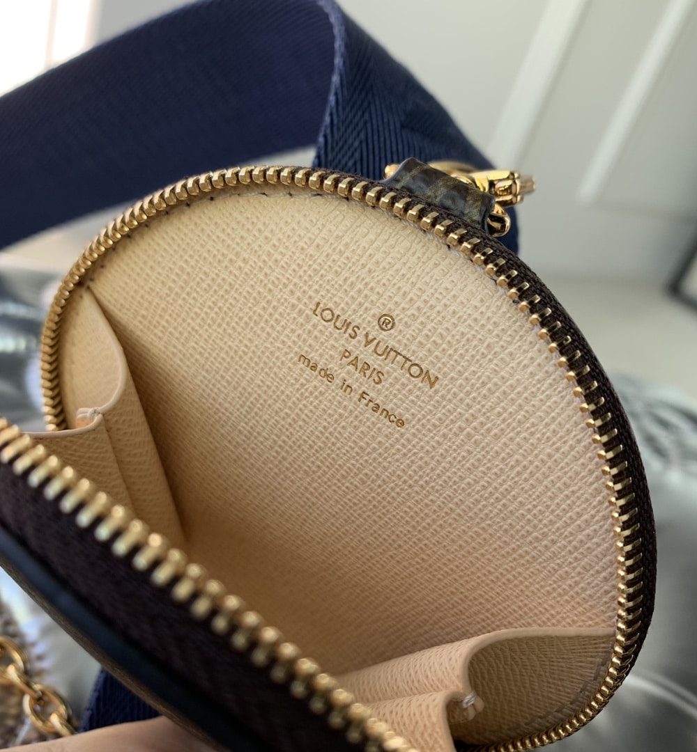 1:1 Replica Louis Vuitton LV Maxi Multi Pochette Accessoires Sliver/ Light Pink Unique Bag For Women‎ 13.4n/34cm M21057