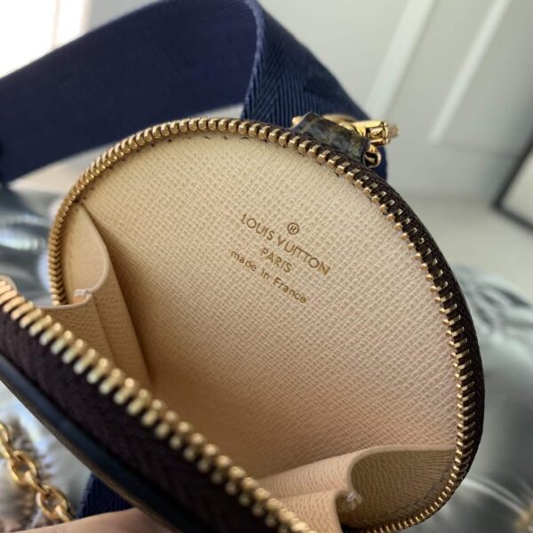 1:1 Replica Louis Vuitton LV Maxi Multi Pochette Accessoires Sliver/ Light Pink Unique Bag For Women‎ 13.4n/34cm M21057