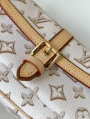 1:1 Replica Louis Vuitton LV Maxi Pochette Accessoires Pink/White Remarkable Bag For Women‎ M46161 - 8.3in/ 21cm