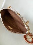 1:1 Replica Louis Vuitton LV Maxi Pochette Accessoires Pink/White Remarkable Bag For Women‎ M46161 - 8.3in/ 21cm