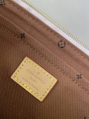 1:1 Replica Louis Vuitton LV Maxi Pochette Accessoires Pink/White Remarkable Bag For Women‎ M46161 - 8.3in/ 21cm