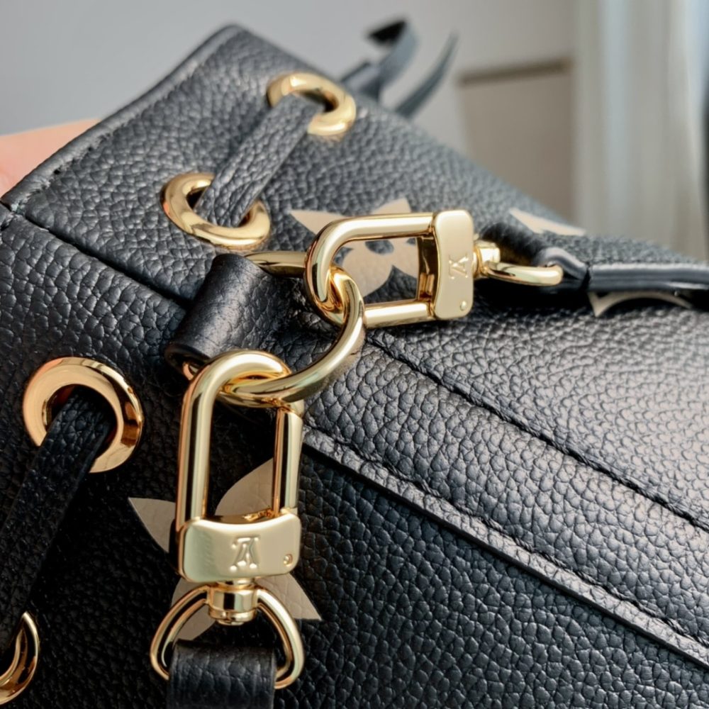 1:1 Replica Louis Vuitton LV Nano Noé Black/Grey Essential Bag For Women M46291 - 6.3in/ 16cm - Image 18