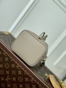 1:1 Replica Louis Vuitton LV Nano Noé Black/Grey Essential Bag For Women M46291 - 6.3in/ 16cm