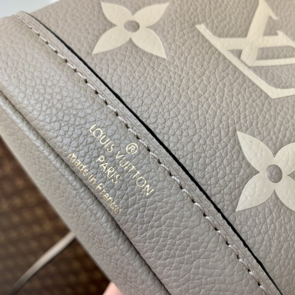 1:1 Replica Louis Vuitton LV Nano Noé Black/Grey Essential Bag For Women M46291 - 6.3in/ 16cm - Image 8