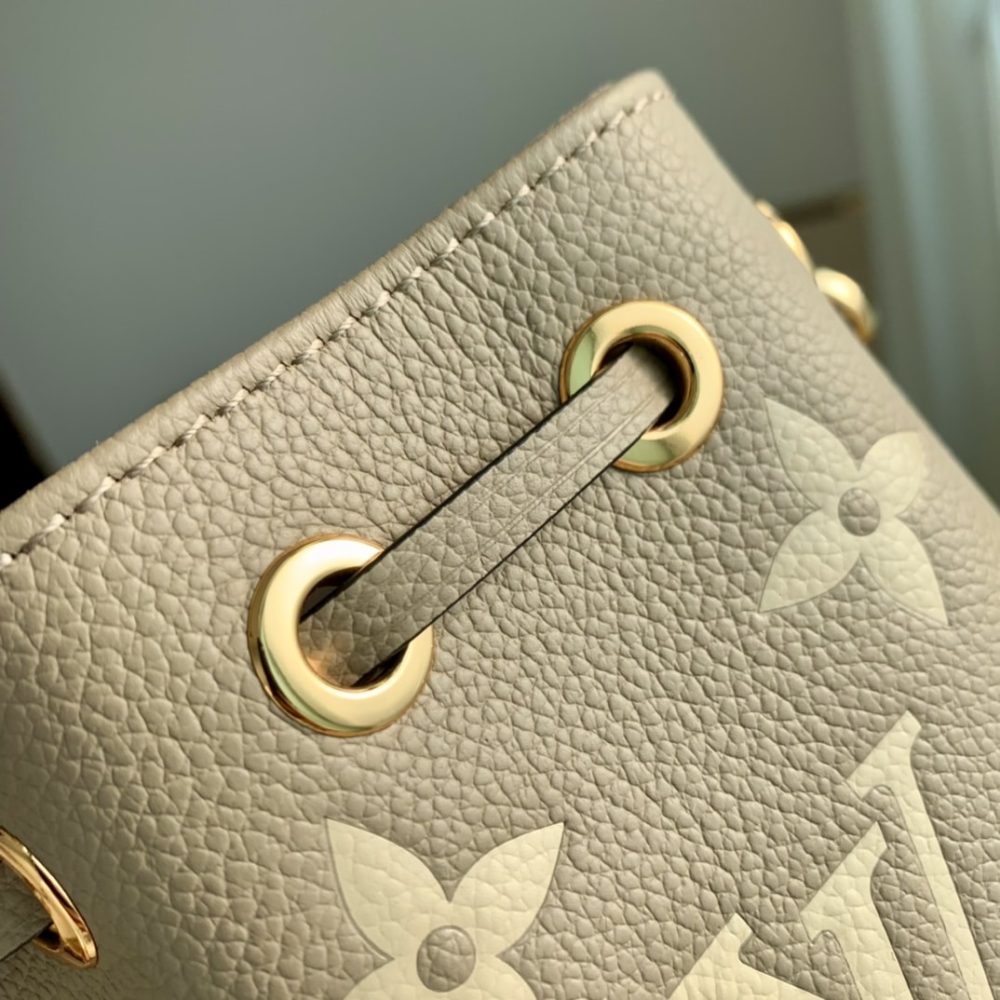 1:1 Replica Louis Vuitton LV Nano Noé Black/Grey Essential Bag For Women M46291 - 6.3in/ 16cm - Image 7