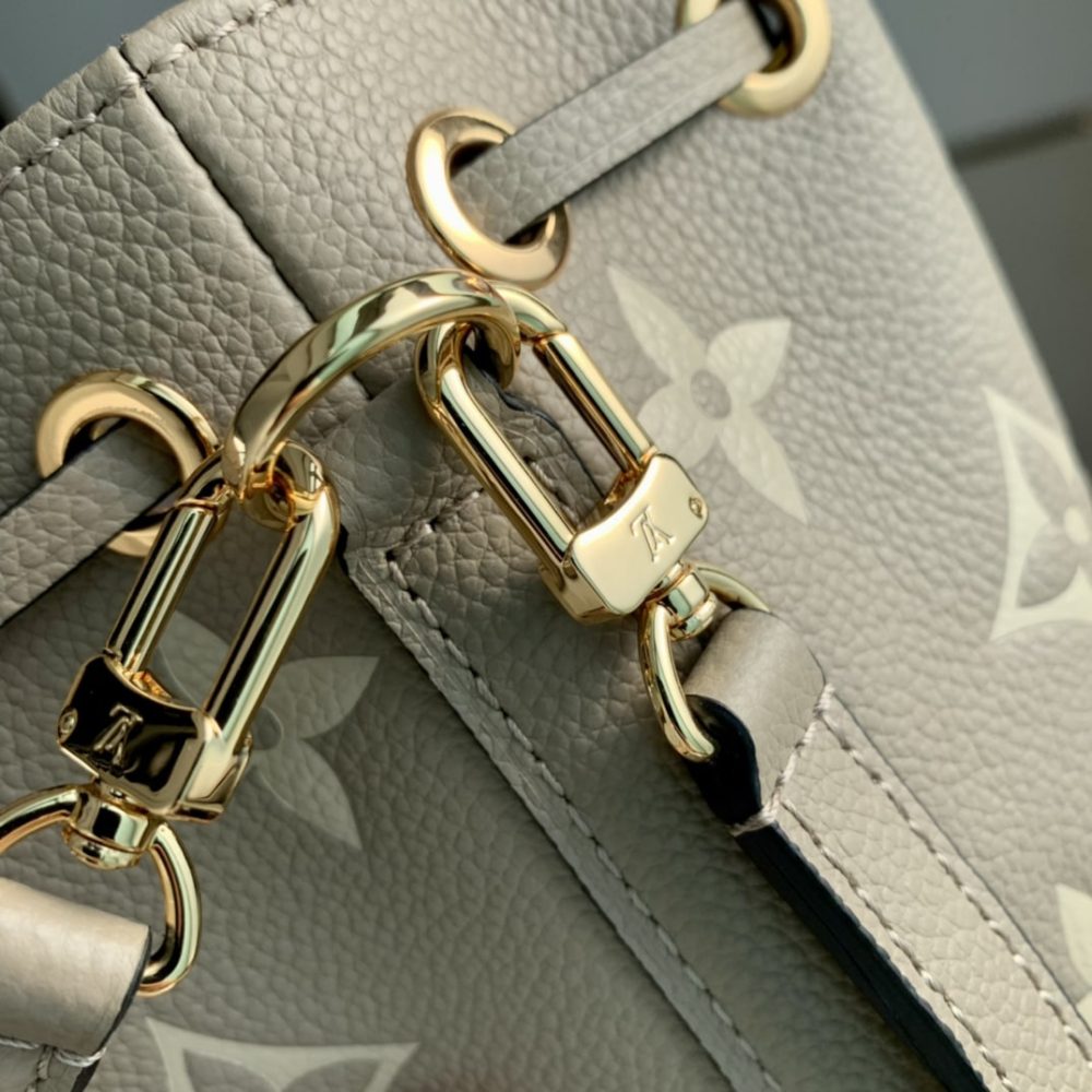 1:1 Replica Louis Vuitton LV Nano Noé Black/Grey Essential Bag For Women M46291 - 6.3in/ 16cm - Image 9