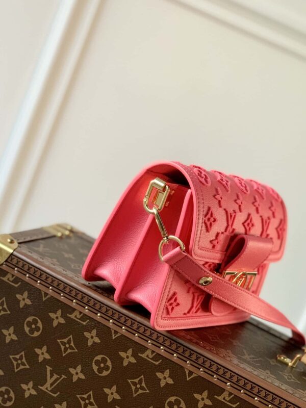 1:1 Replica Louis Vuitton LV Mini Dauphine Pink Luxury Bag For Women M20747 -‎ 7.9in/ 20cm