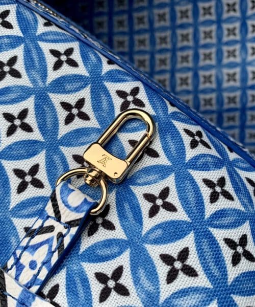 1:1 Replica Louis Vuitton LV Neverfull MM Other Monogram Canvas Blue Luxury Bag For Women M22979 - 12.2in/ 31cm