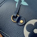1:1 Replica Louis Vuitton LV Neverfull MM Monogram Empreinte Gradient Blue Luxury Women Bag M46514 - 30.9cm/ 12.2in