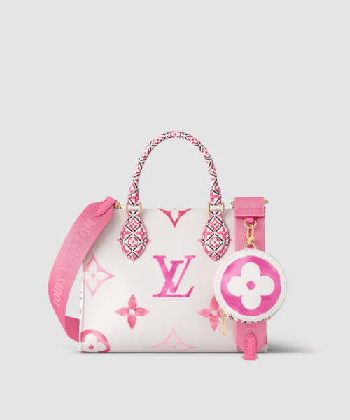 1:1 Replica Louis Vuitton LV OnTheGo PM Tote Pink Luxury Bag For Women M22976 - 24.8cm/ 9.8in