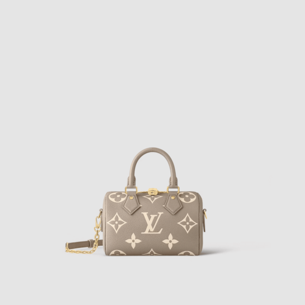 1:1 Replica Louis Vuitton LV Speedy Bandouliere 20 Beige M46575 Luxury Bag For Women‎ 8.1in/20.6cm