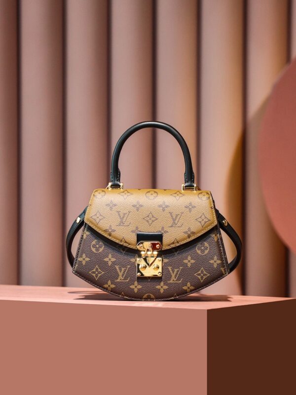 1:1 Replica Louis Vuitton LV Tilsitt Monogram Light Brown M46548 Luxurious Bag  For Women 9.5in/24cm