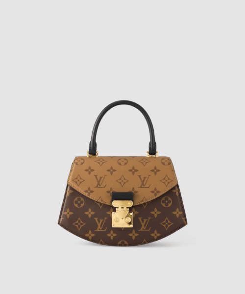 1:1 Replica Louis Vuitton LV Tilsitt Monogram Light Brown M46548 Luxurious Bag  For Women 9.5in/24cm