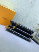1:1 Replica Louis Vuitton LV Coussin MM Puffy Black Luxury Bag For Women M21204 - 13.4in/34cm