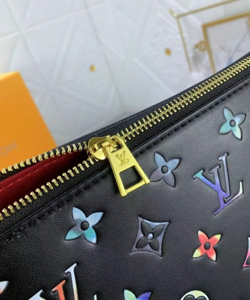 1:1 Replica Louis Vuitton LV Coussin MM Puffy Black Luxury Bag For Women M21204 - 13.4in/34cm