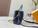 1:1 Replica Louis Vuitton LV Capucines BB Blue Luxury Bag For Women - 10.6in/27cm