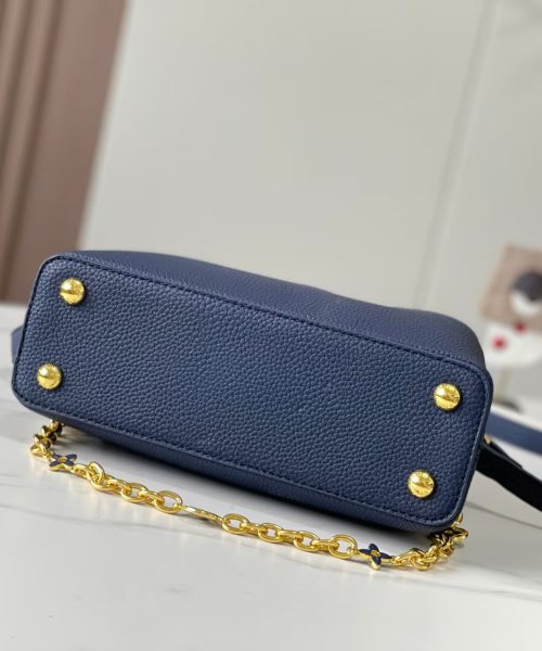 1:1 Replica Louis Vuitton LV Capucines BB Blue Luxury Bag For Women - 10.6in/27cm