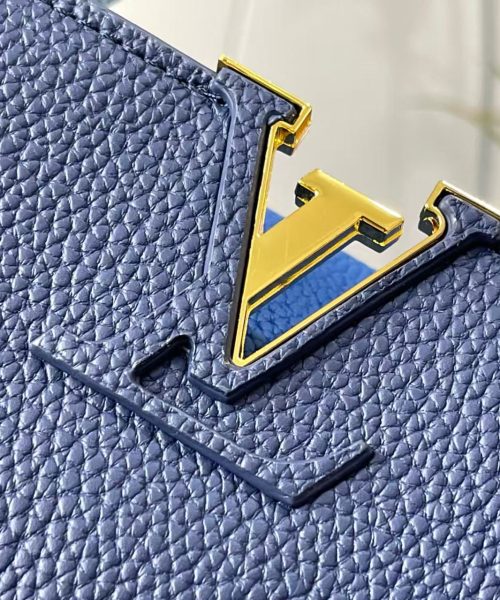 1:1 Replica Louis Vuitton LV Capucines BB Blue Luxury Bag For Women - 10.6in/27cm